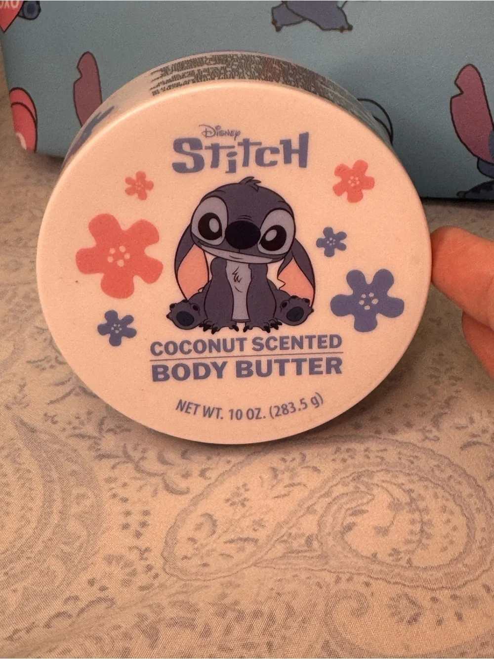 Disney Stitch Cosmetic Pouch and Beauty Kit - Blue Pink